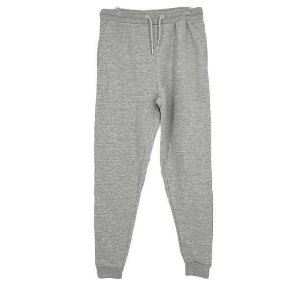 Boohoo Man Basic Skinny Fit Fleece Jogger in Grey Size Medium - Picture 1 of 7